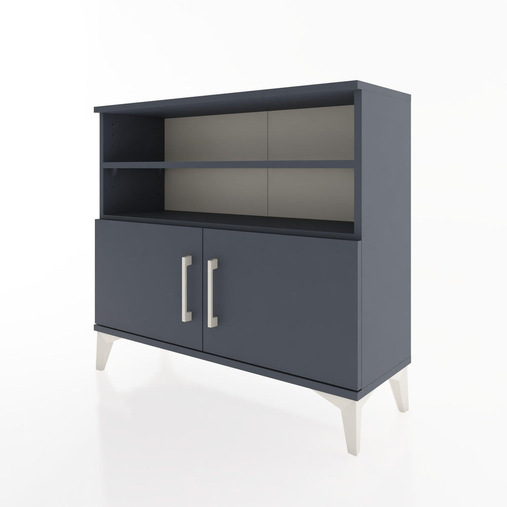 Woodntry Modüler Şifonyer Raf Çekmece Kapaklı 88x30x68 cm Çam - Woodntry