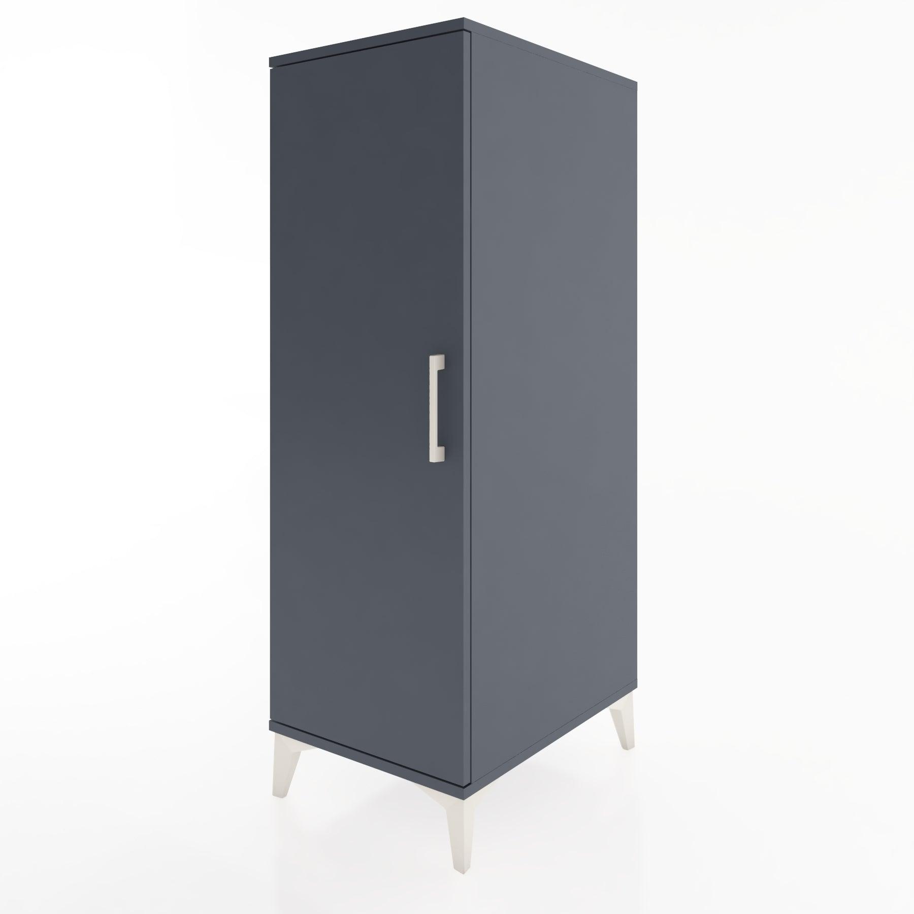 Woodntry Modular Cabinet Anthracite 44x30x122 cm with Door K1-2
