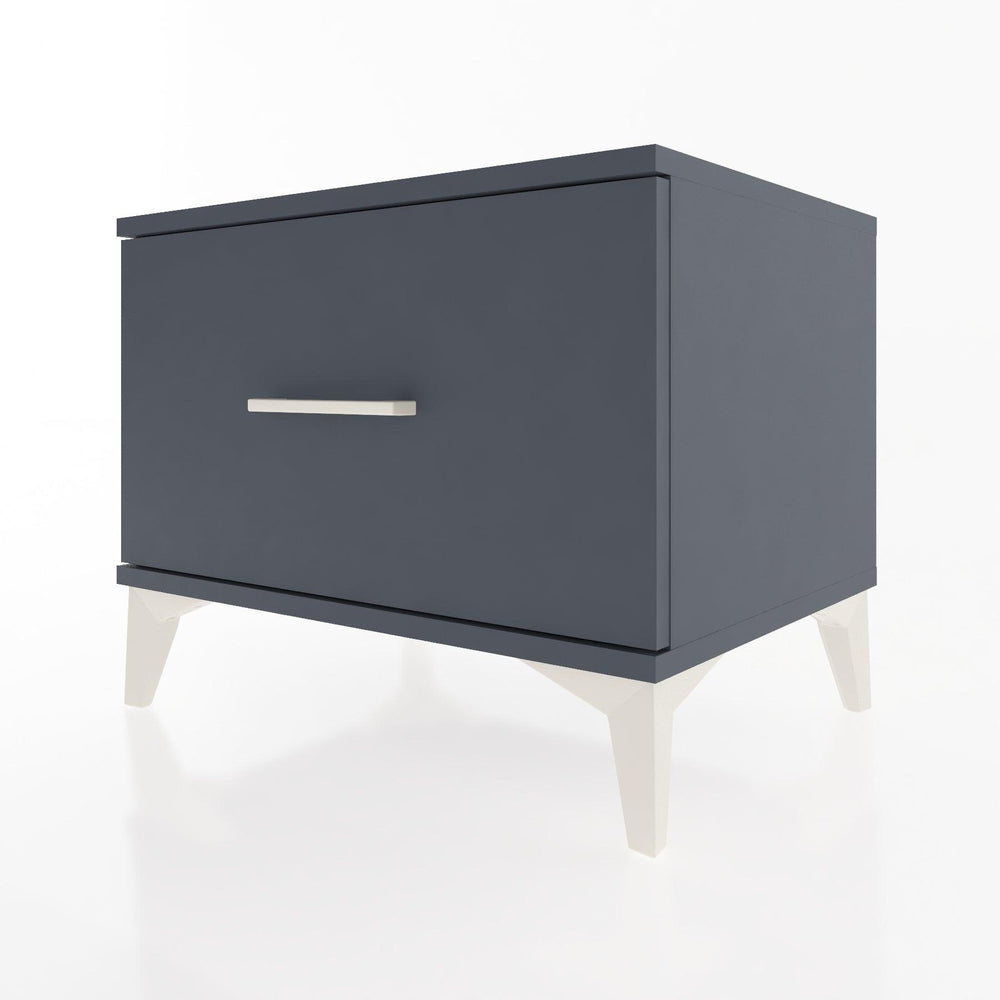 Woodntry Modular Nightstand Anthracite 60x44x68 cm Drawer C1-2