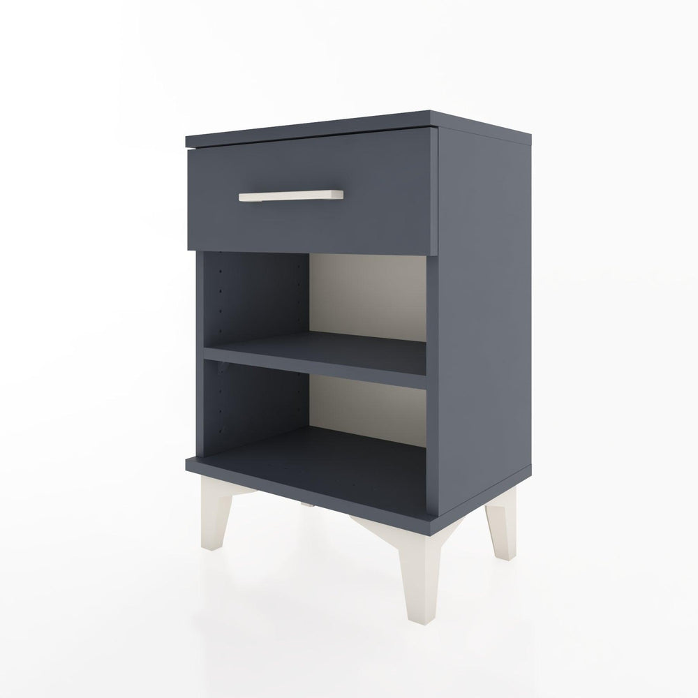 Woodntry Modüler Komodin Tek Çekmeceli 44x30x52 cm Antrasit - Woodntry