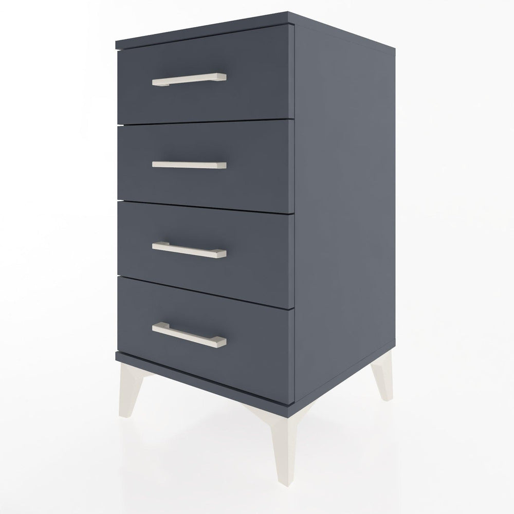 Woodntry Modular Nightstand Anthracite 44x44x68 cm Drawer C1-2