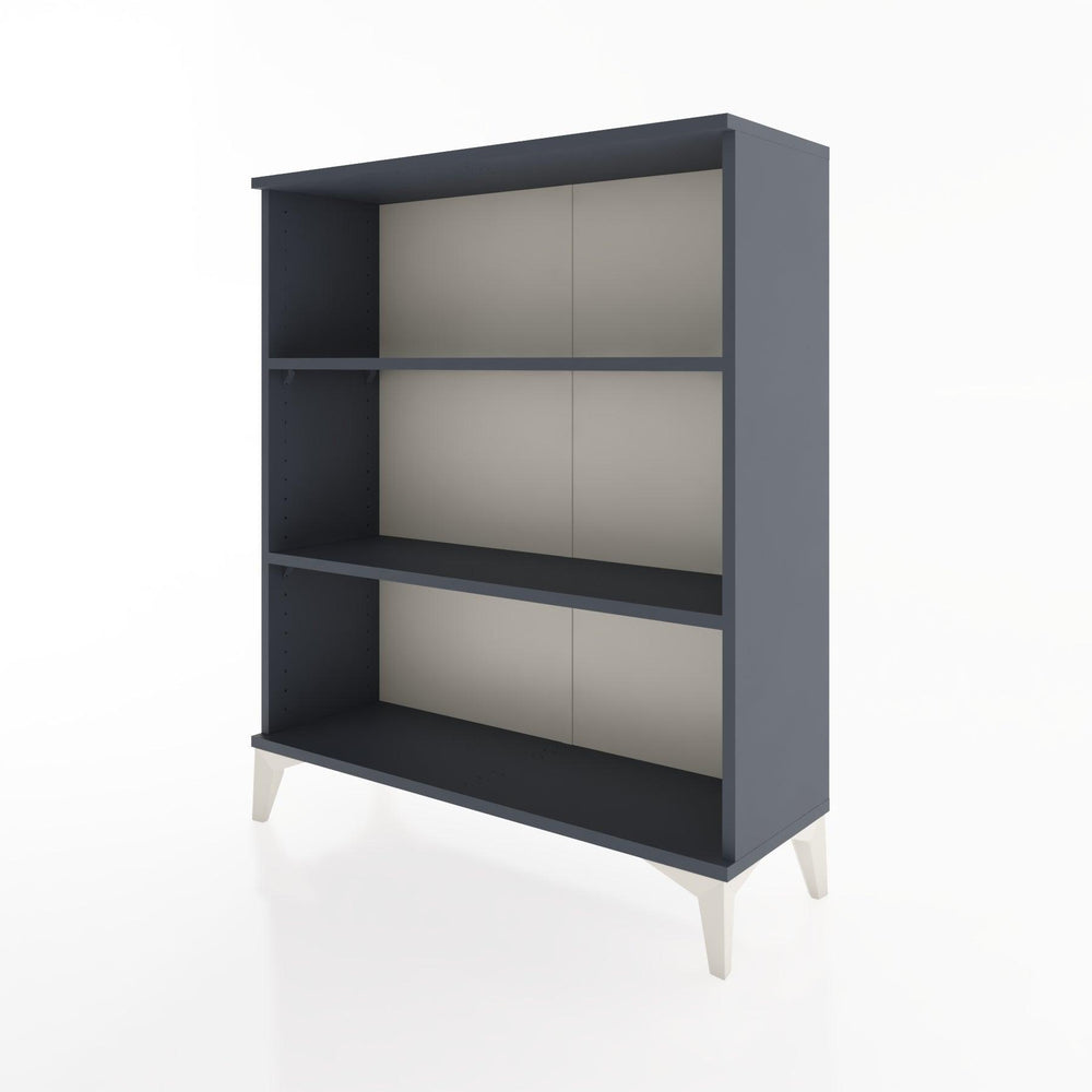 Woodntry Modüler Şifonyer Antrasit 88x30x94 cm Raflı R20-2