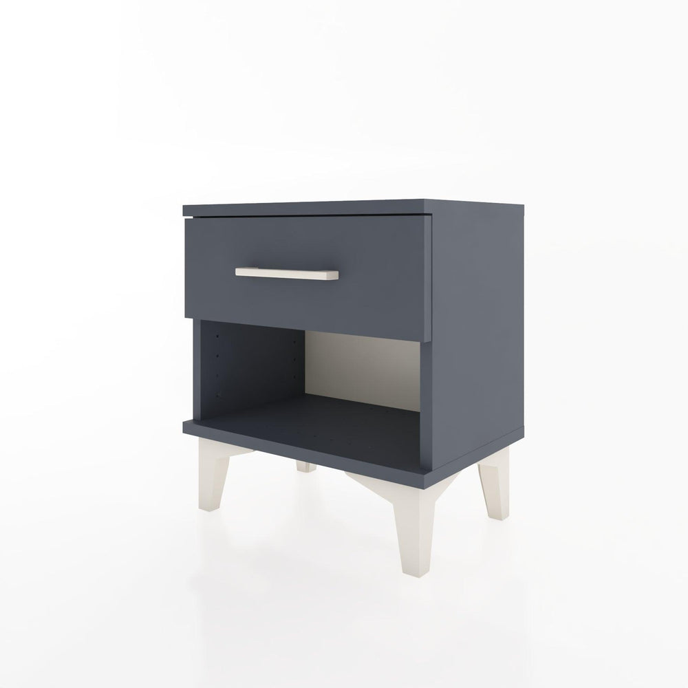 Woodntry Modüler Komodin Çekmece ve Raf 44x30x36 cm Antrasit - Woodntry