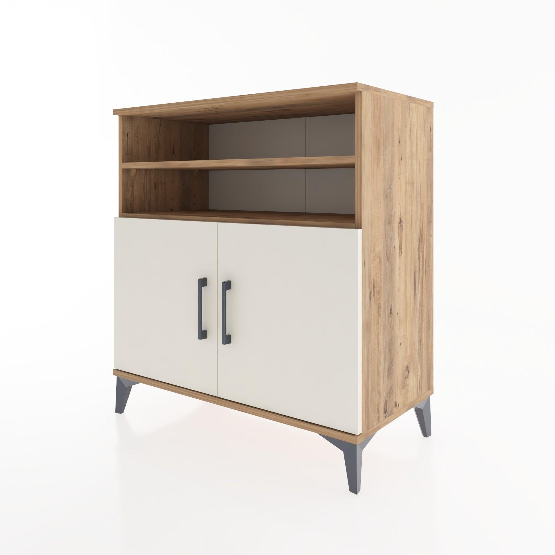 Woodntry Modular Dresser Pine 88x44x84 cm with Cover and Shelf KR38-3