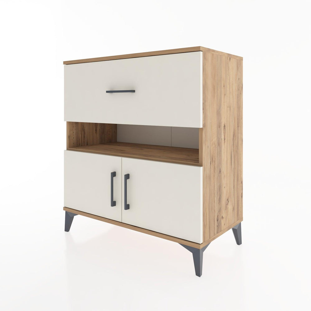 Woodntry Modüler Şifonyer Çam 88x44x84 cm Fonksiyonel F108-3