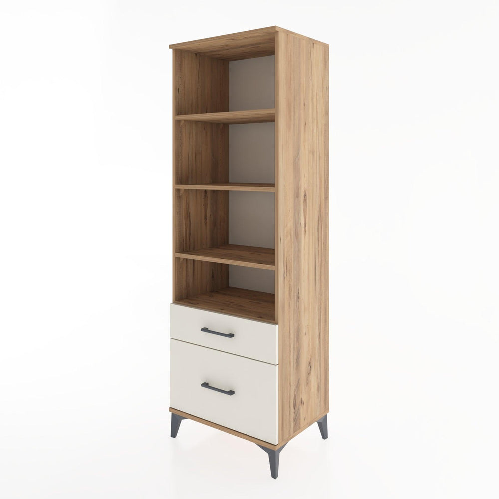 Woodntry Modular Cabinet Pine 60x44x170 cm with Drawers and Shelves CR43-3