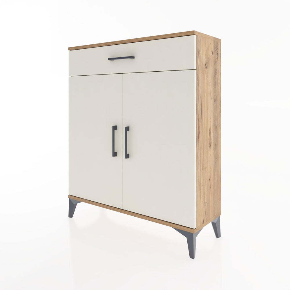 Woodntry Modular Dresser Pine 88x30x94 cm with Cover and Drawer KC1-3