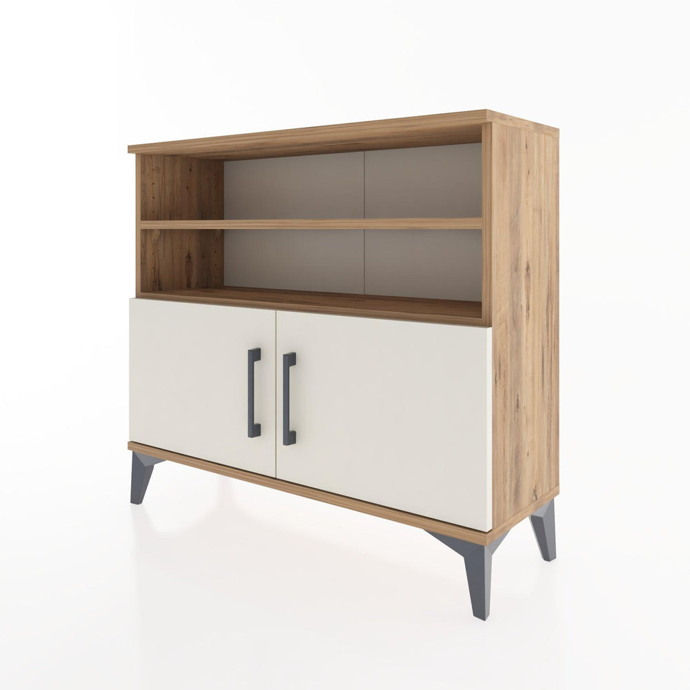 Woodntry Modüler Şifonyer Çekmece Raf Kapaklı 88x30x68 cm Aytaşı - Woodntry