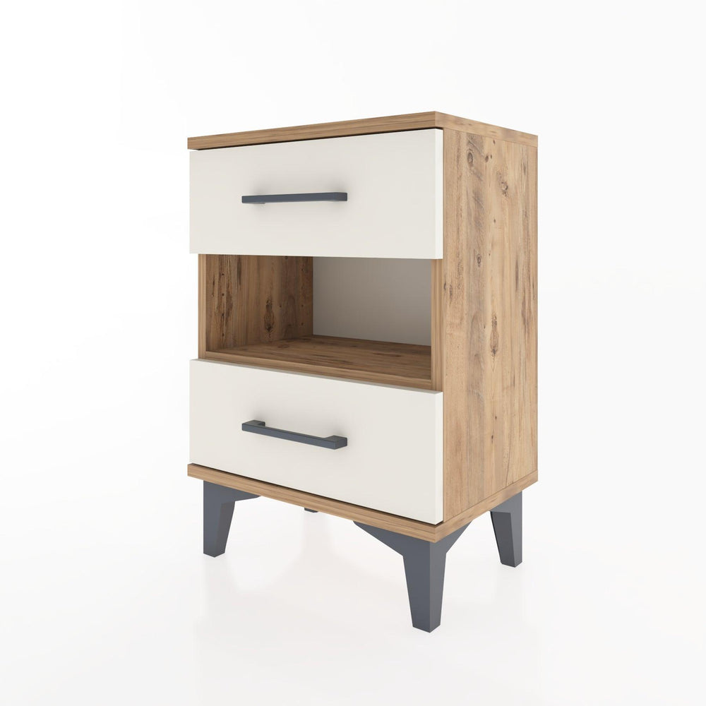 Woodntry Modüler Komodin Çekmece ve Raf 44x30x52 cm Çam - Woodntry