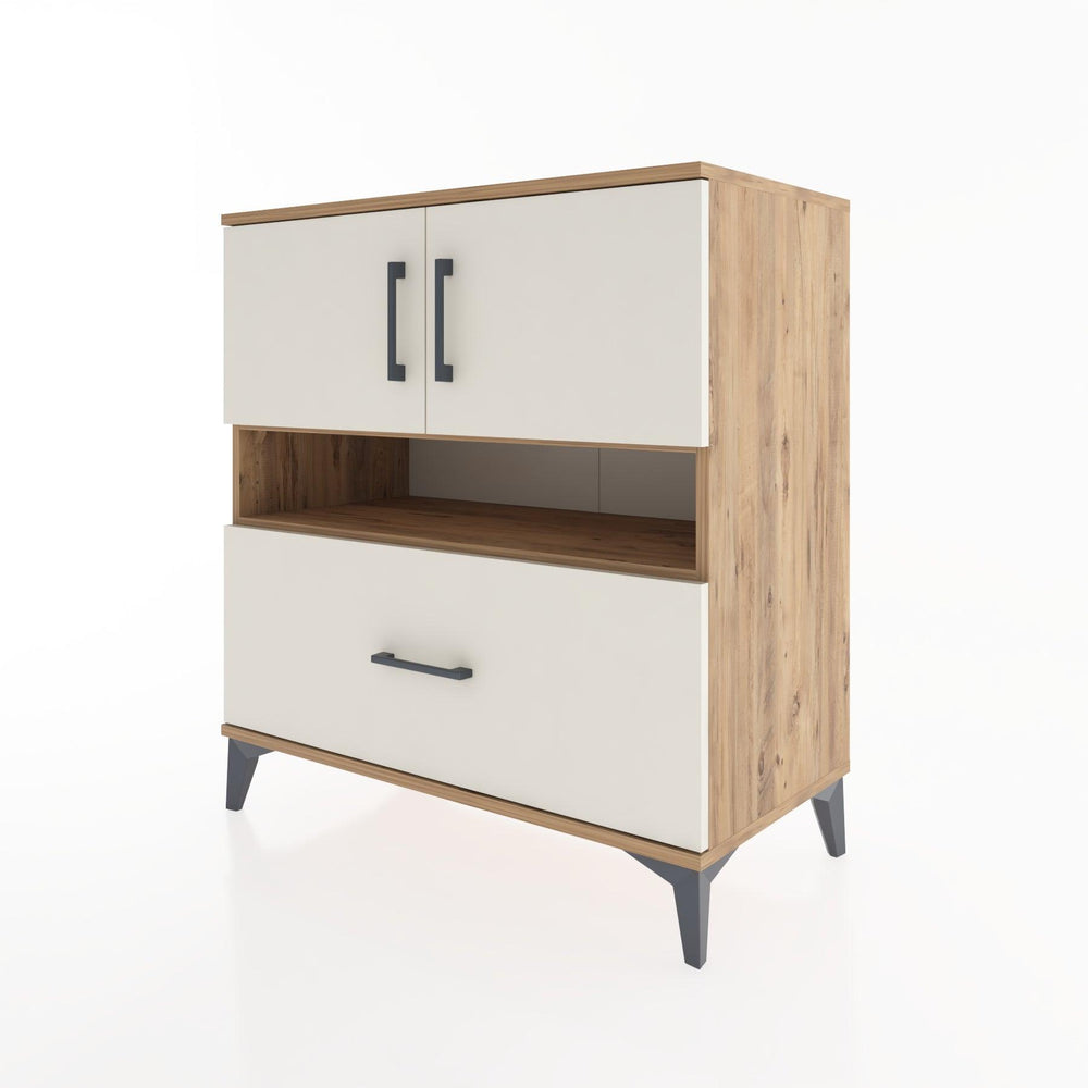 Woodntry Modüler Şifonyer Çam 88x44x84 cm Fonksiyonel F112-3