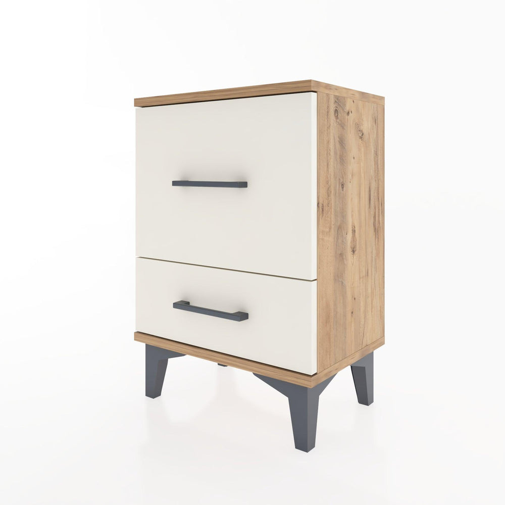 Woodntry Modüler Komodin Büyük ve Küçük Çekmece 44x30x52 cm Çam - Woodntry