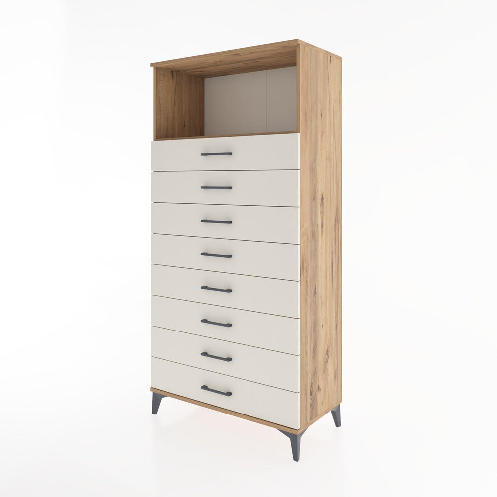 Woodntry Modular Cabinet Pine 88x44x170 cm with Drawers and Shelves CR32-3