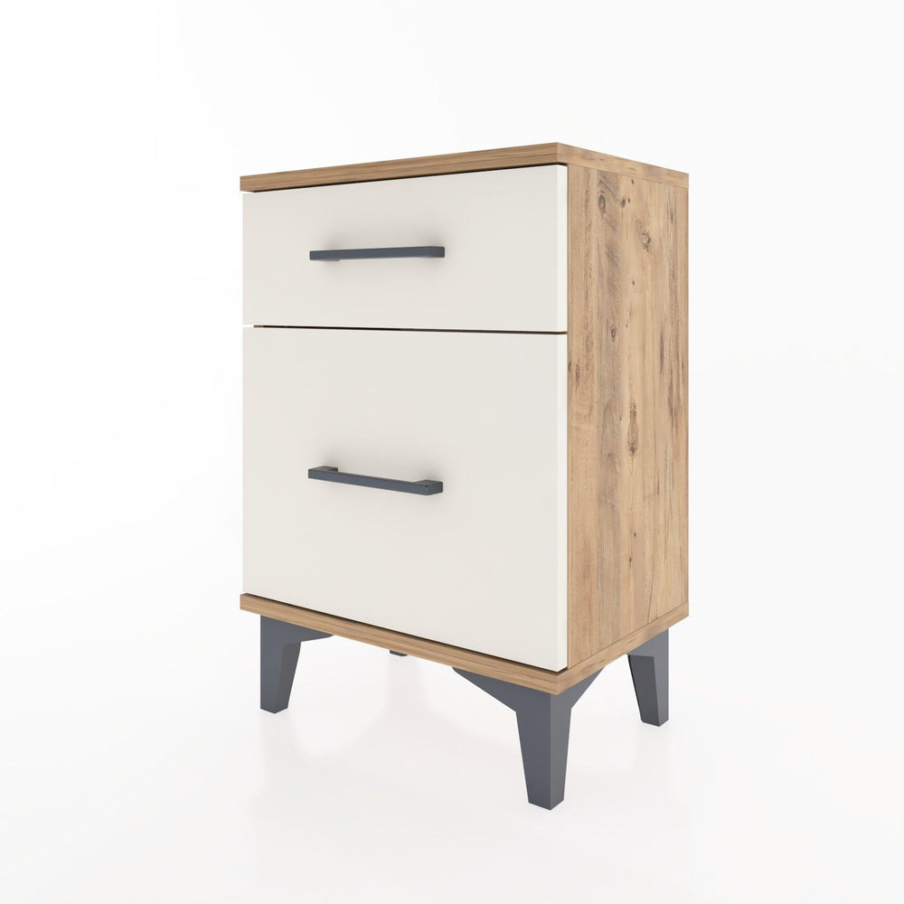 Woodntry Modüler Komodin Küçük ve Büyük Çekmece 44x30x52 cm Çam - Woodntry