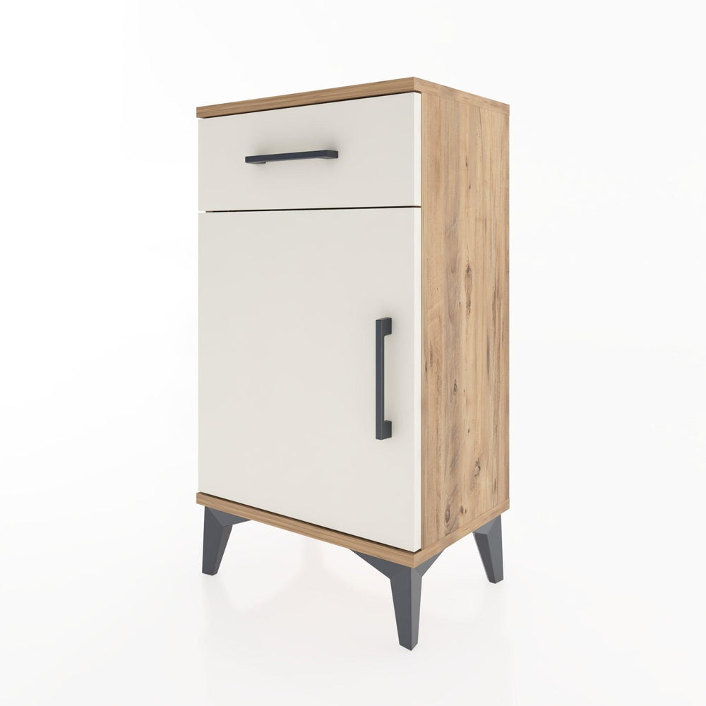 Woodntry Modüler Komodin Çekmece ve Kapaklı V4 44x30x68 cm Çam - Woodntry