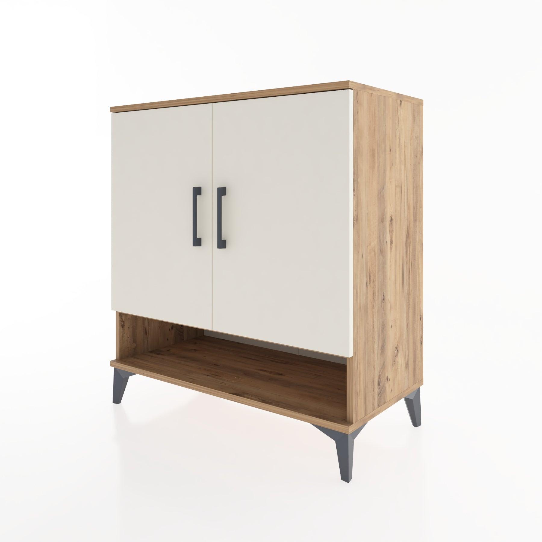 Woodntry Modular Dresser Pine 88x44x84 cm with Cover and Shelf KR77-3