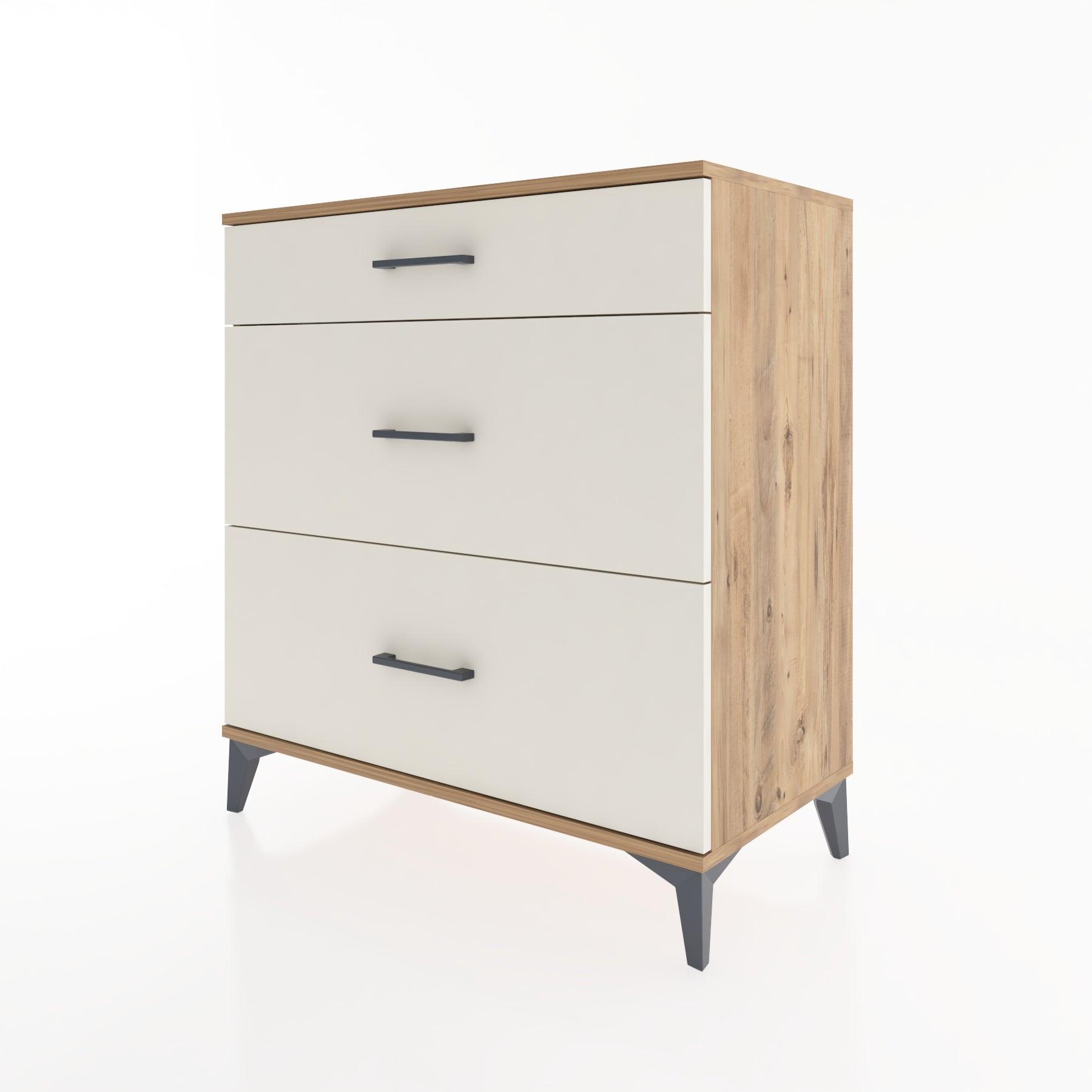 Woodntry Modüler Şifonyer Çam 88x44x84 cm Çekmeceli C5-3