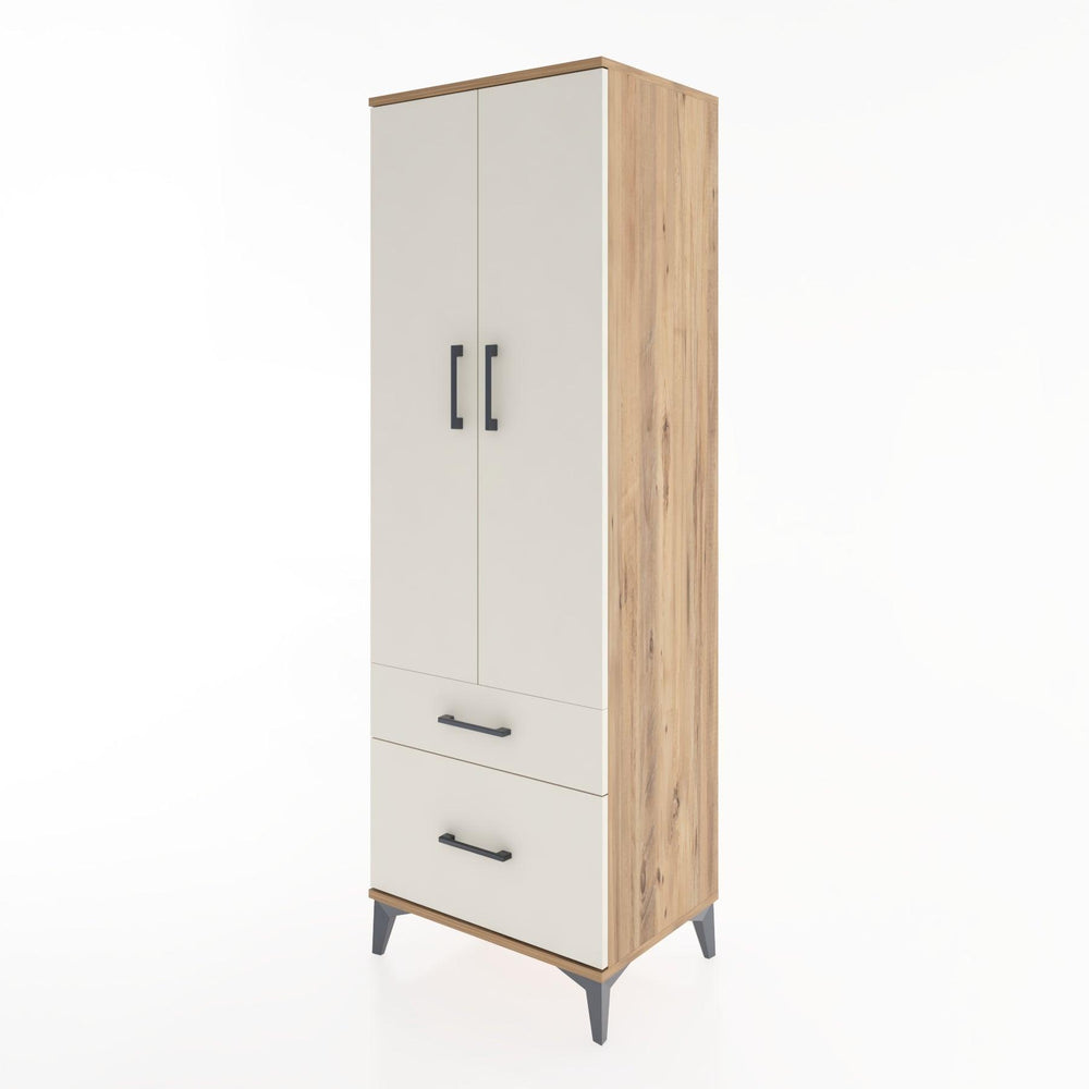 Woodntry Modular Cabinet Pine 60x44x170 cm with Doors and Drawers KC15-3
