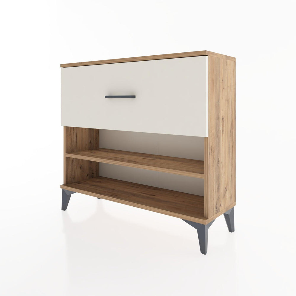 Woodntry Modüler Şifonyer Çekmece ve Raf 88x30x68 cm Çam - Woodntry