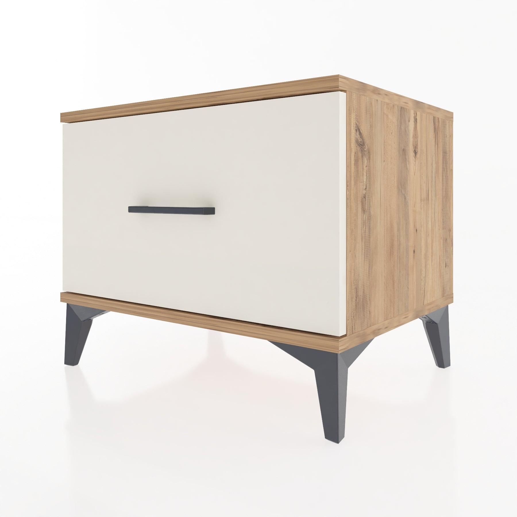 Woodntry Modular Nightstand Pine 60x44x68 cm Drawer C1-3