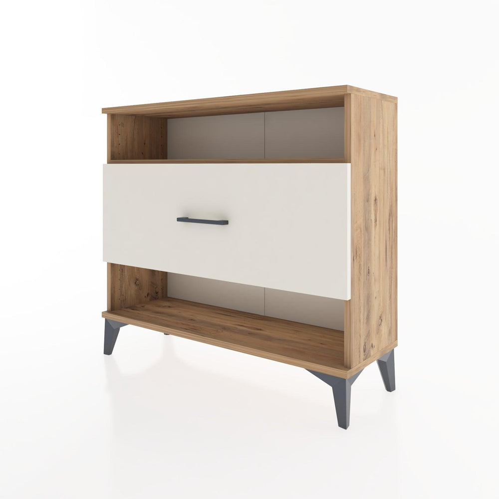 Woodntry Modüler Şifonyer Raf ve Çekmece V2 88x30x68 cm Çam - Woodntry