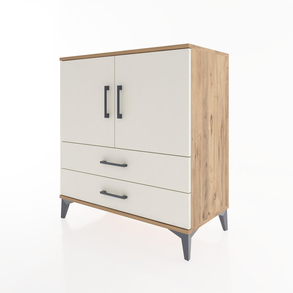 Woodntry Modular Dresser Pine 88x44x84 cm with Cover and Drawer KC24-3