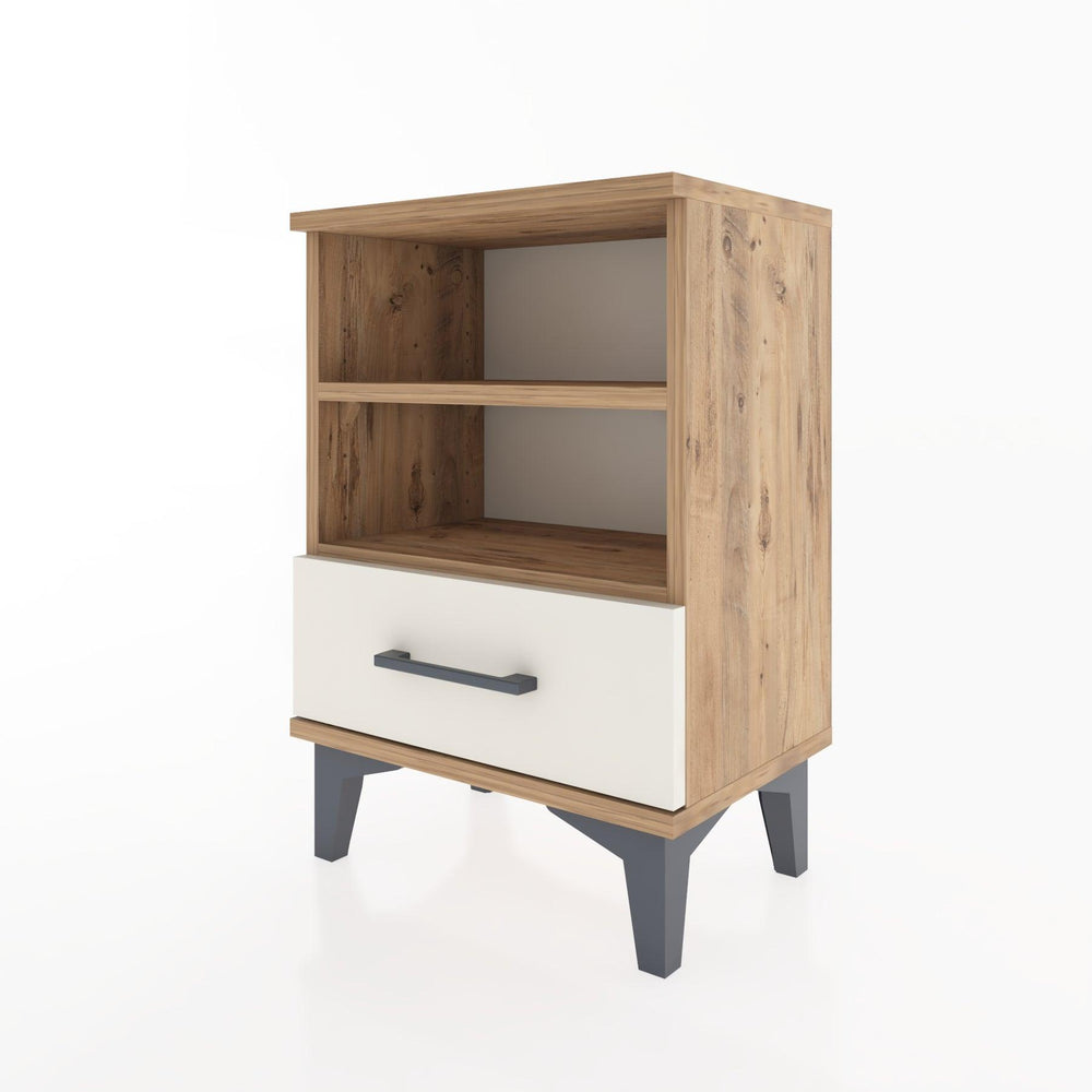 Woodntry Modüler Komodin Çift Raflı 44x30x52 cm Çam - Woodntry