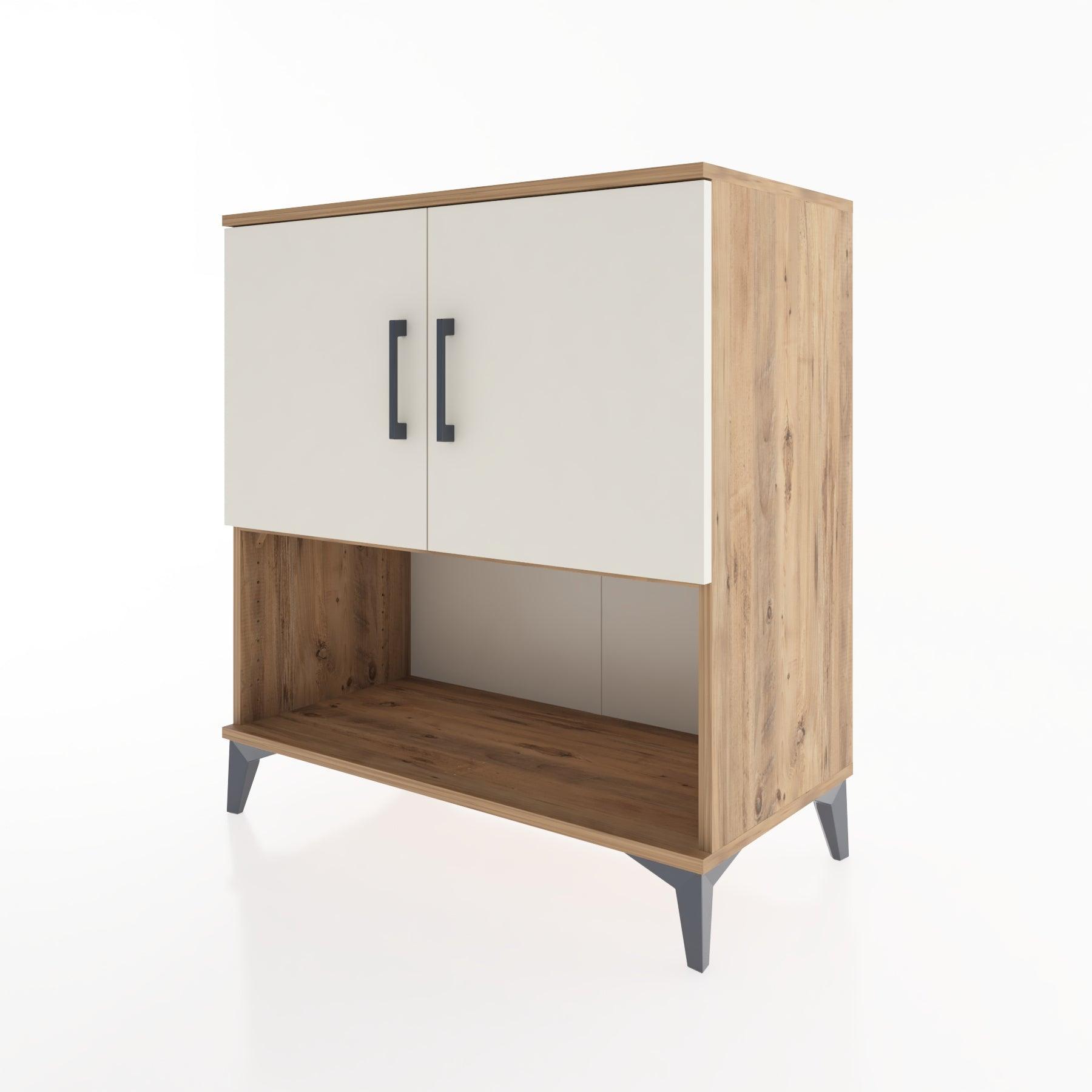 Woodntry Modular Dresser Pine 88x44x84 cm with Cover and Shelf KR43-3