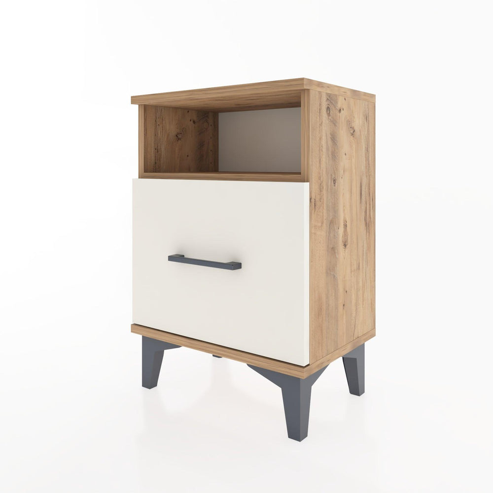 Woodntry Modüler Komodin Raf ve Çekmece 44x30x52 cm Çam - Woodntry