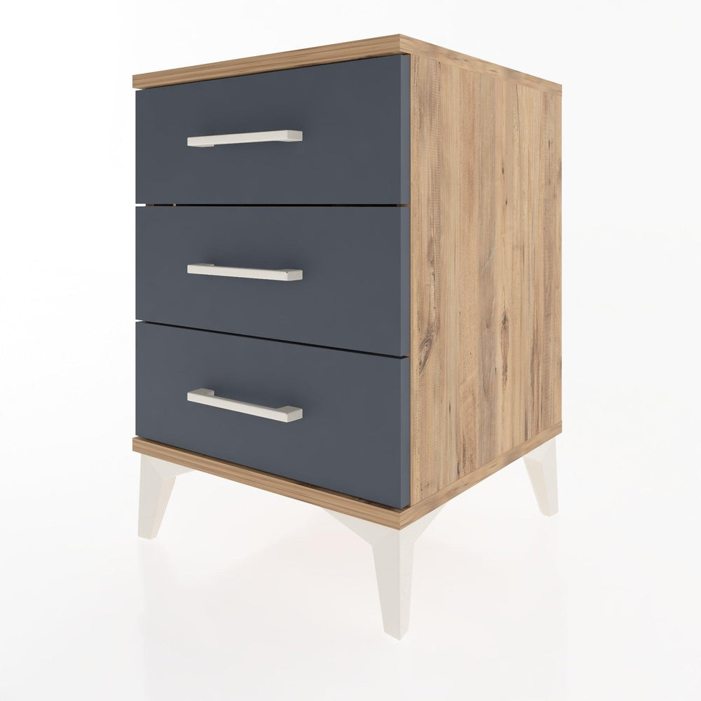 Woodntry Modular Nightstand Pine 44x44x52 cm Drawer C1-3