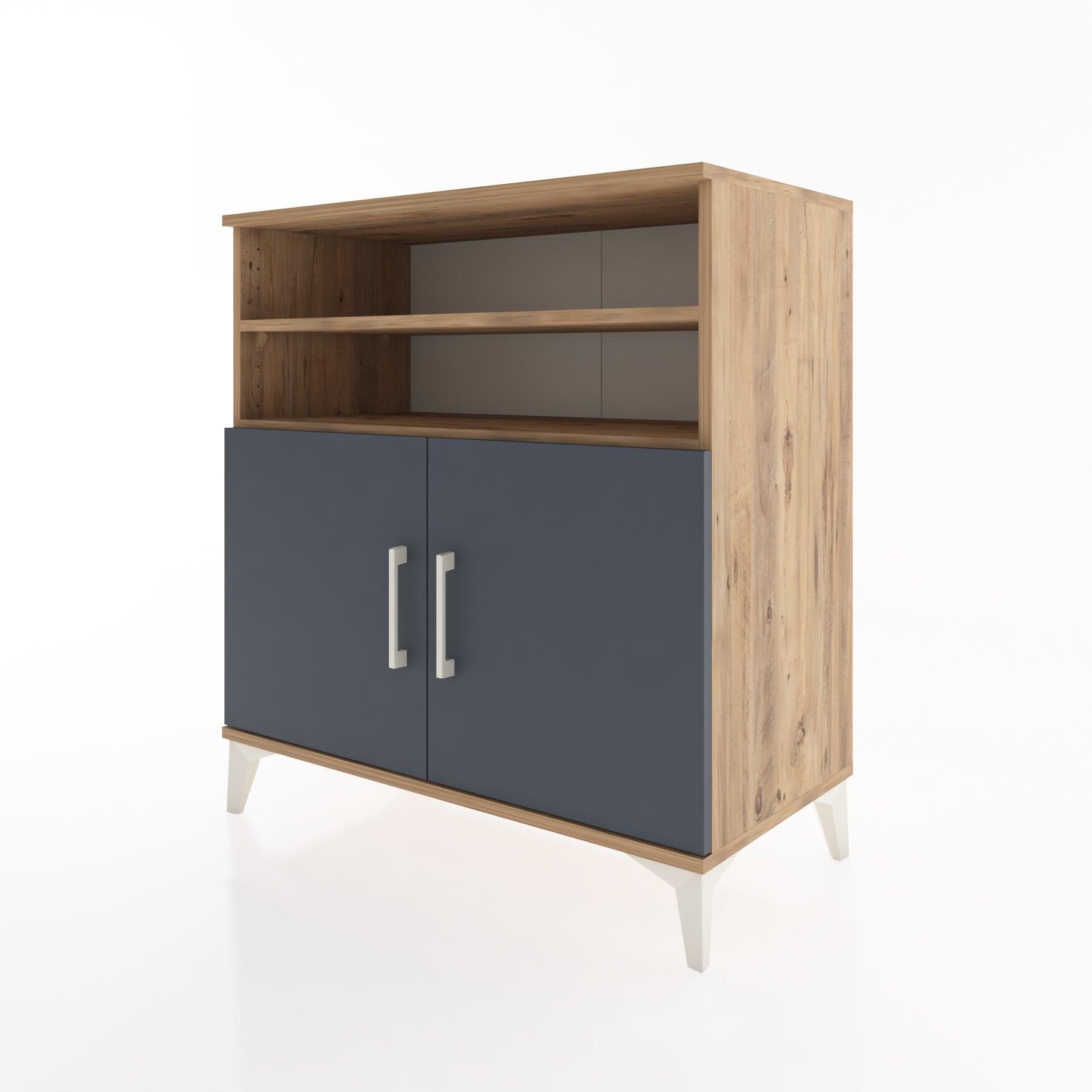 Woodntry Modular Dresser Pine 88x44x84 cm with Cover and Shelf KR38-3