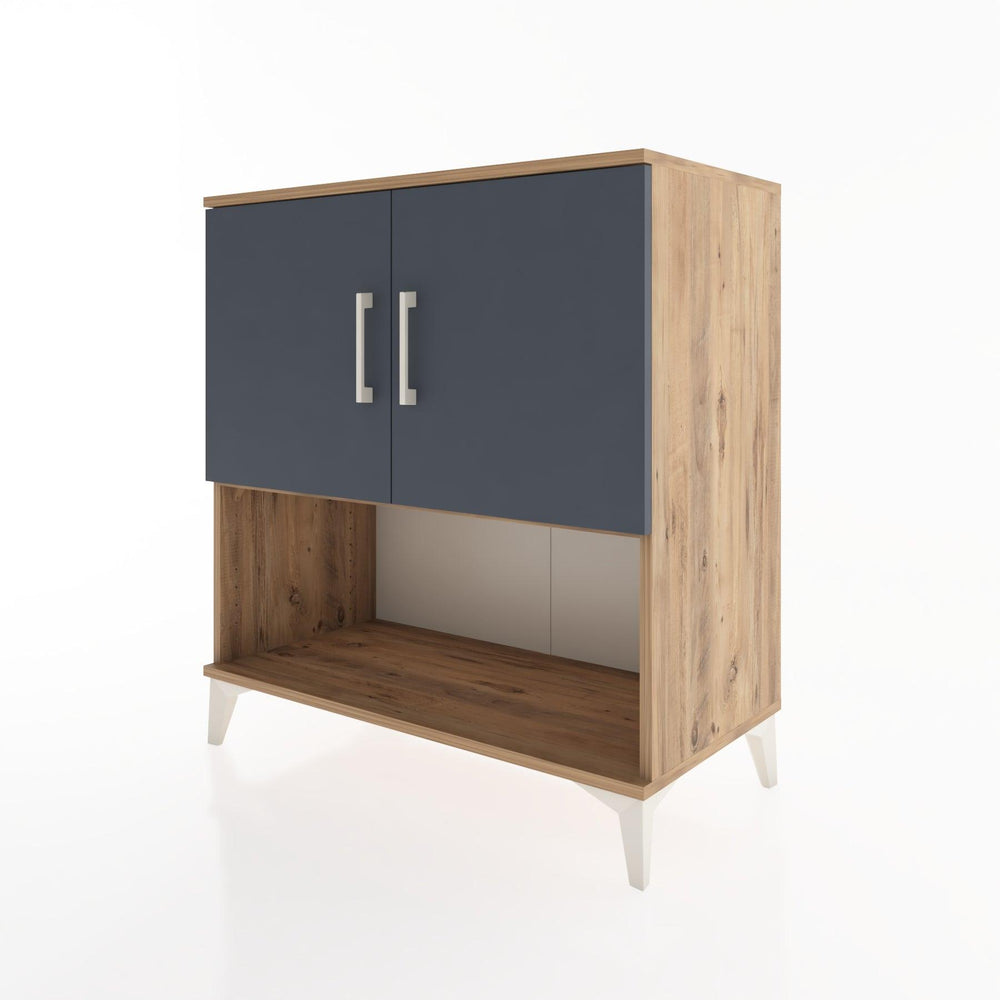 Woodntry Modular Dresser Pine 88x44x84 cm with Cover and Shelf KR44-3