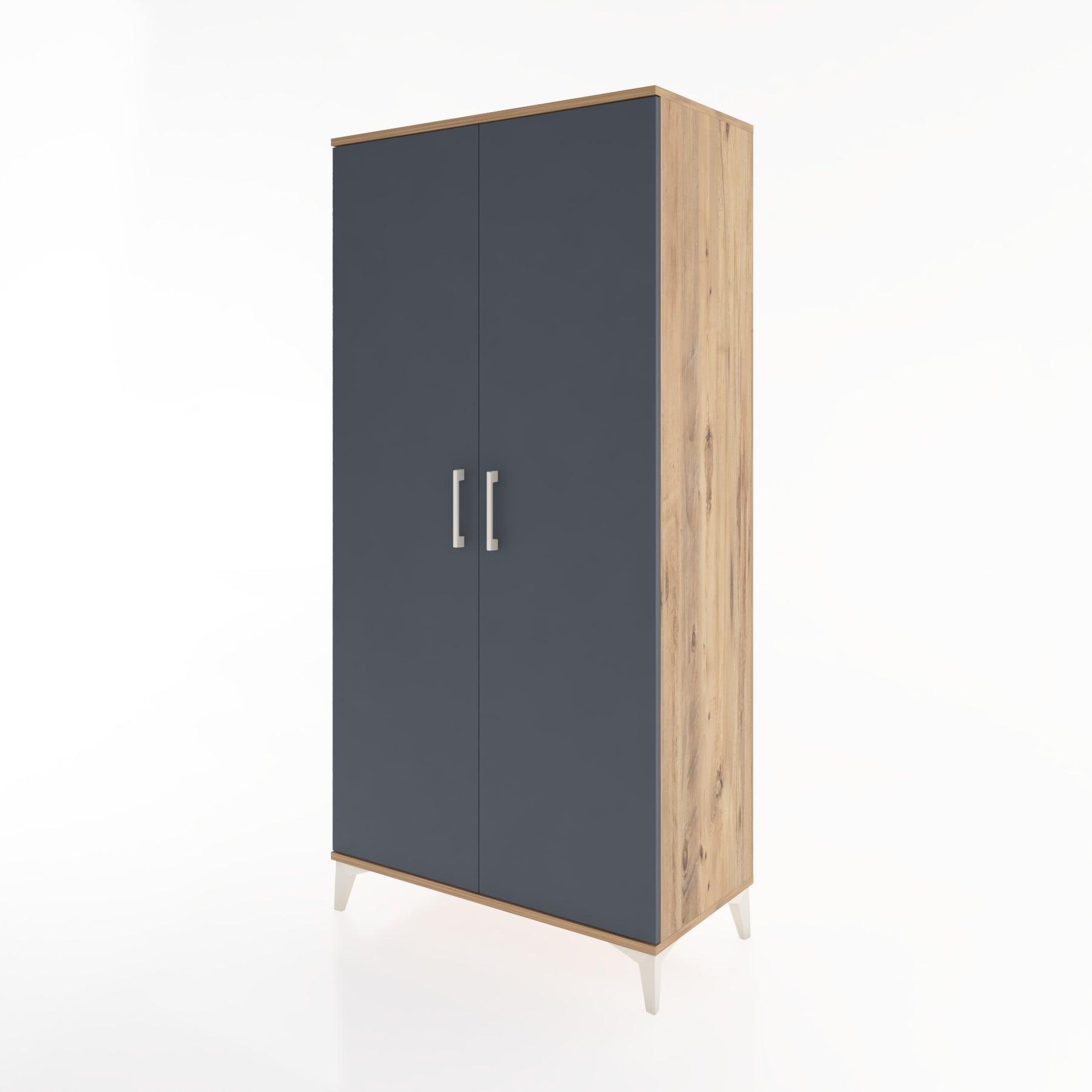 Woodntry Modular Cabinet Pine 88x44x170 cm With Cover K9-3
