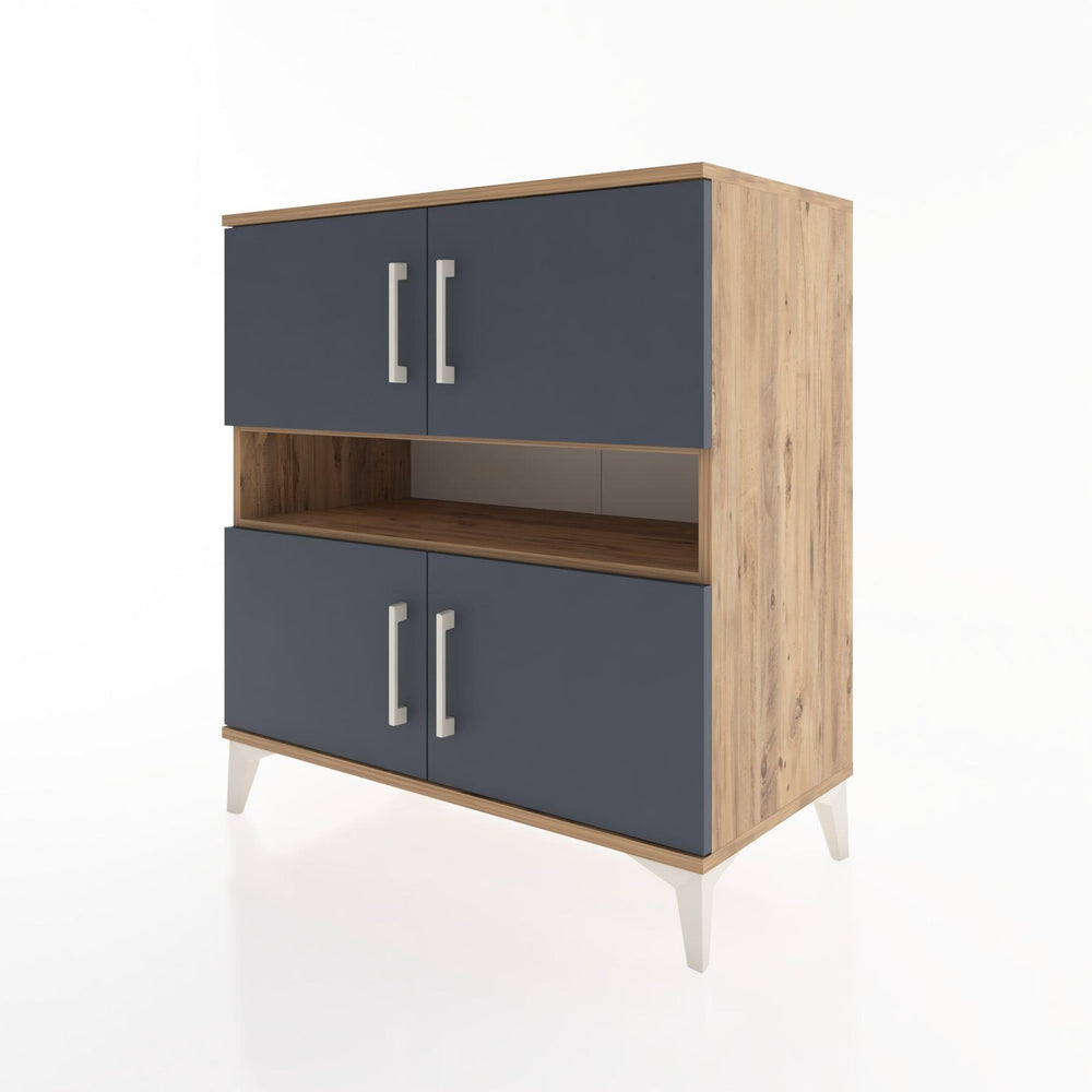 Woodntry Modular Dresser Pine 88x44x84 cm with Cover and Drawer KC102-3