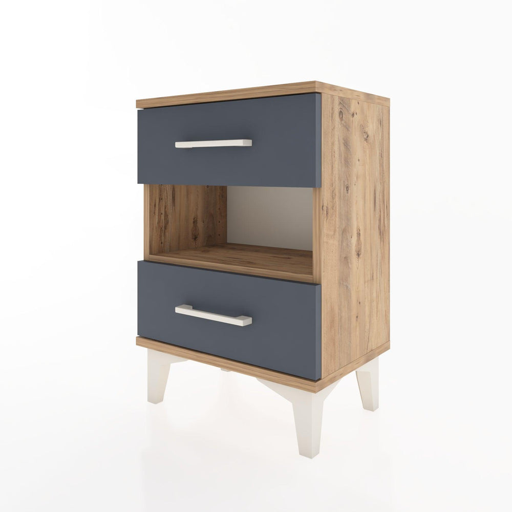 Woodntry Modüler Komodin Çekmece ve Raf 44x30x52 cm Çam - Woodntry