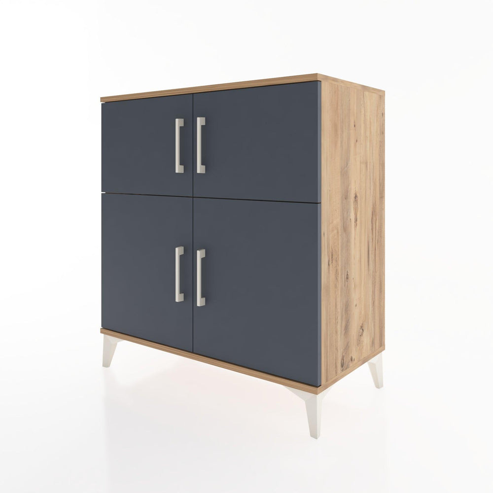 Woodntry Modüler Şifonyer Çam 88x44x84 cm Kapaklı K54-3