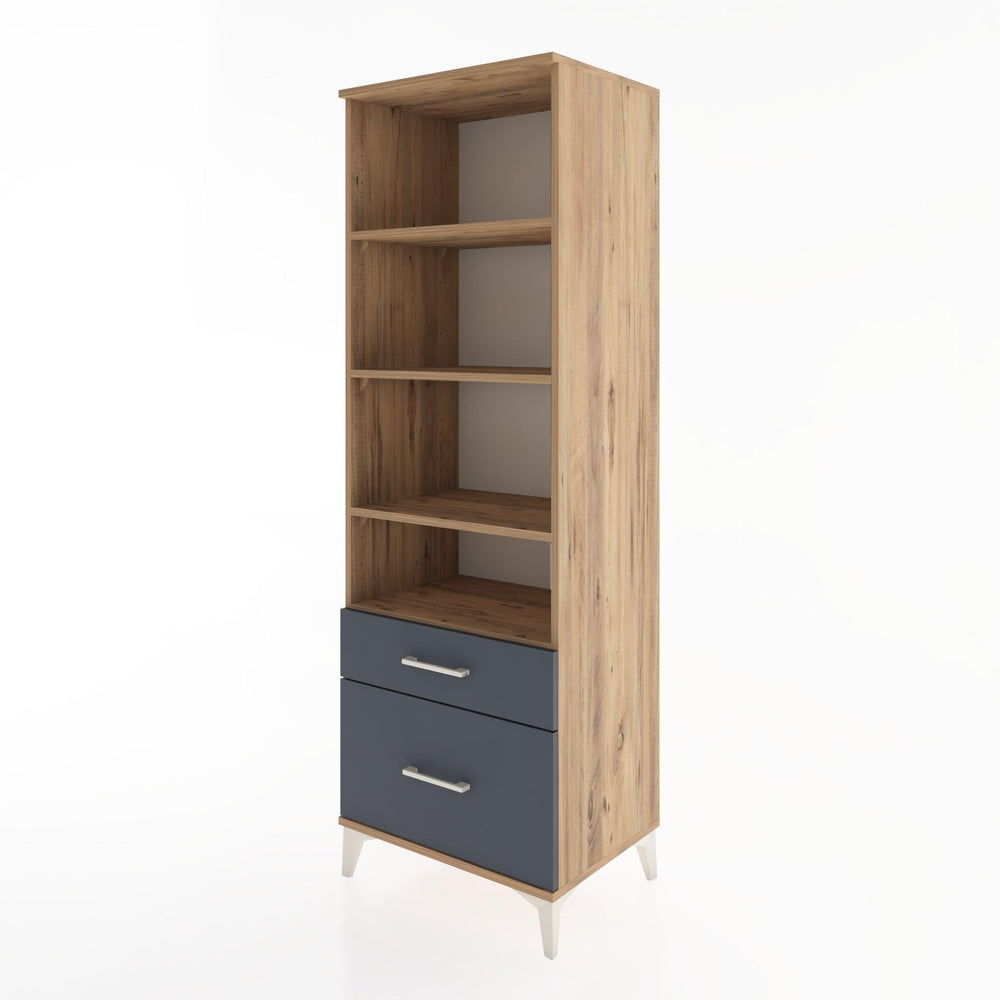 Woodntry Modular Cabinet Pine 60x44x170 cm with Drawers and Shelves CR43-3