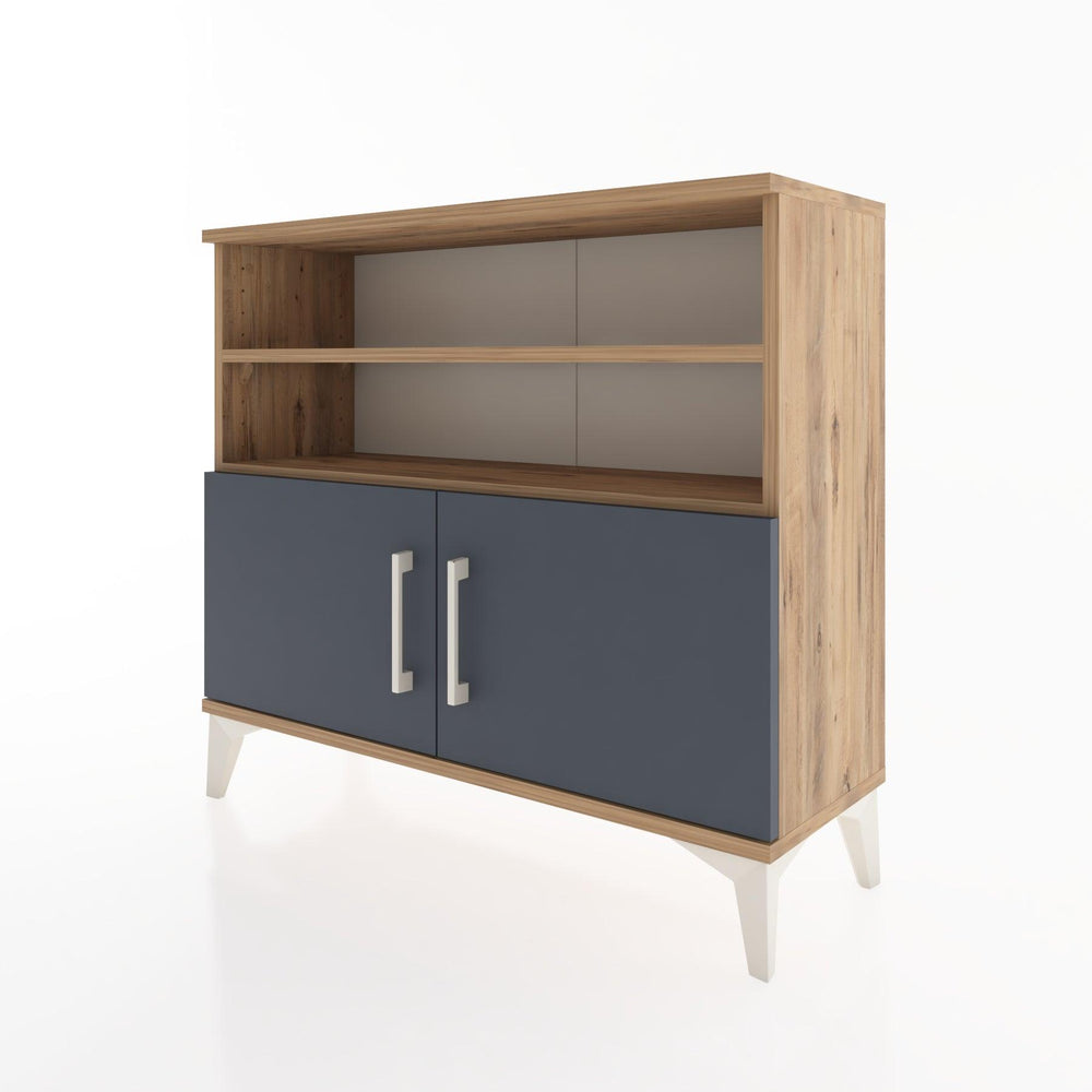 Woodntry Modüler Şifonyer Çekmece Raf Kapaklı 88x30x68 cm Aytaşı - Woodntry