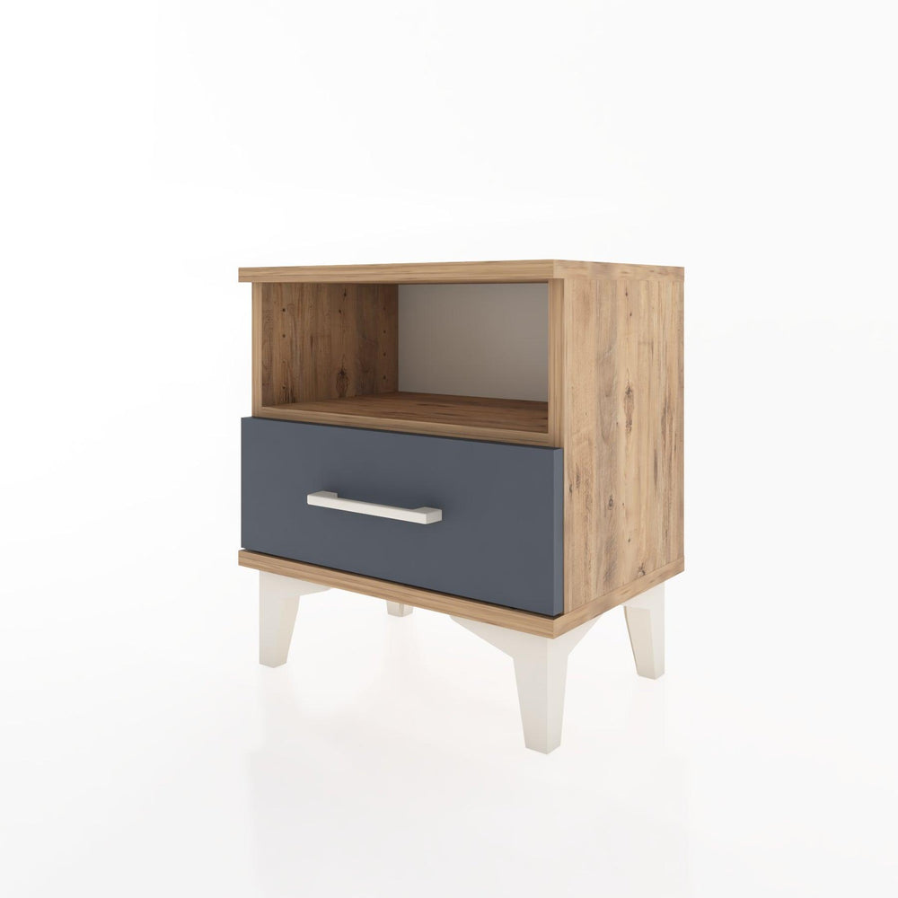 Woodntry Modüler Komodin Raf ve Çekmece 44x30x36 cm Çam - Woodntry