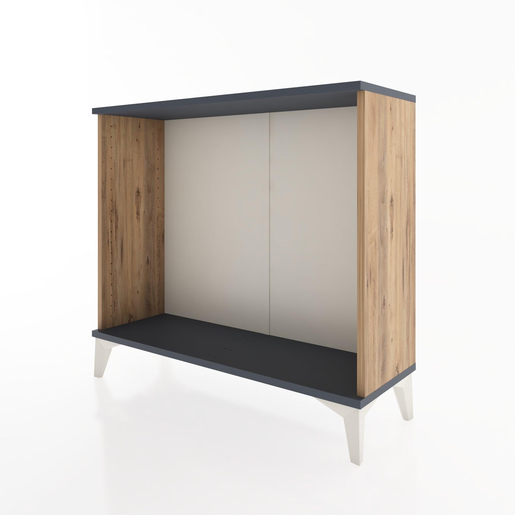 Woodntry Modüler Şifonyer Tek Bölmeli 88x30x68 cm Çam - Woodntry