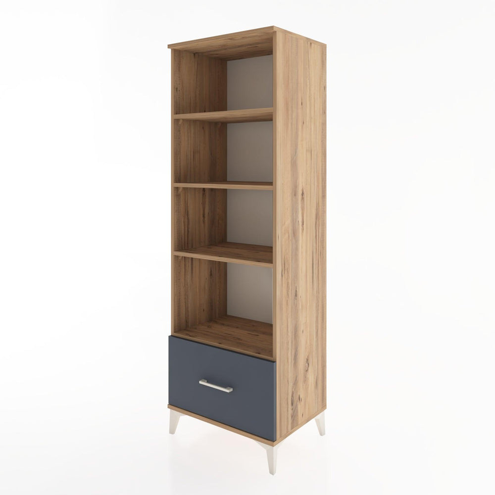 Woodntry Modular Cabinet Pine 60x44x170 cm with Drawers and Shelves CR44-3