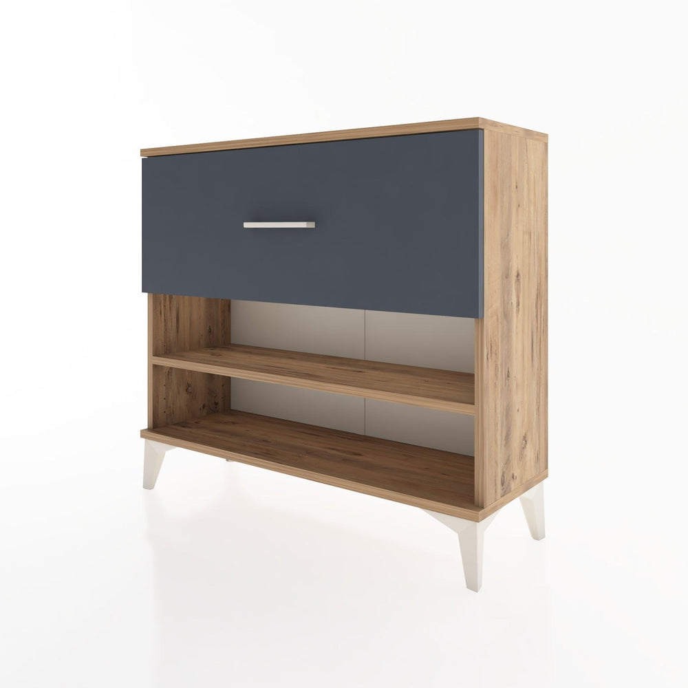 Woodntry Modüler Şifonyer Çekmece ve Raf 88x30x68 cm Çam - Woodntry