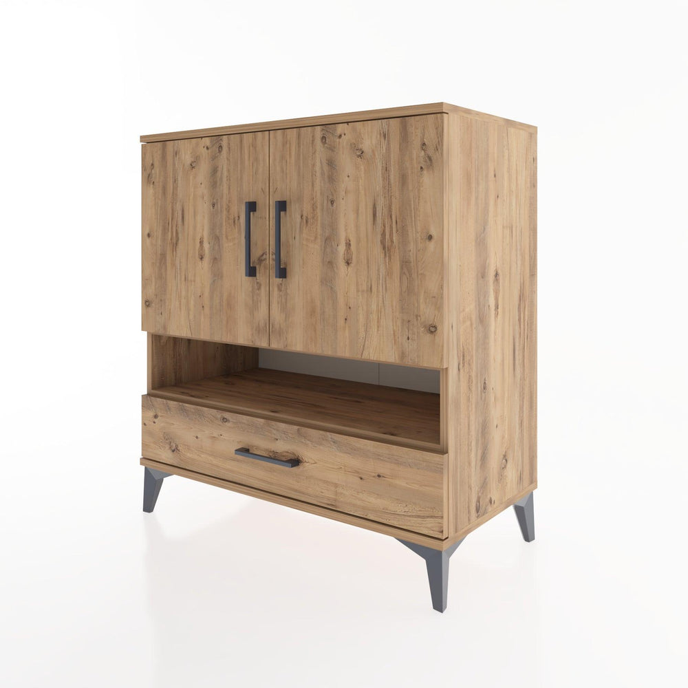 Woodntry Modüler Şifonyer Çam 88x44x84 cm Fonksiyonel F29-3