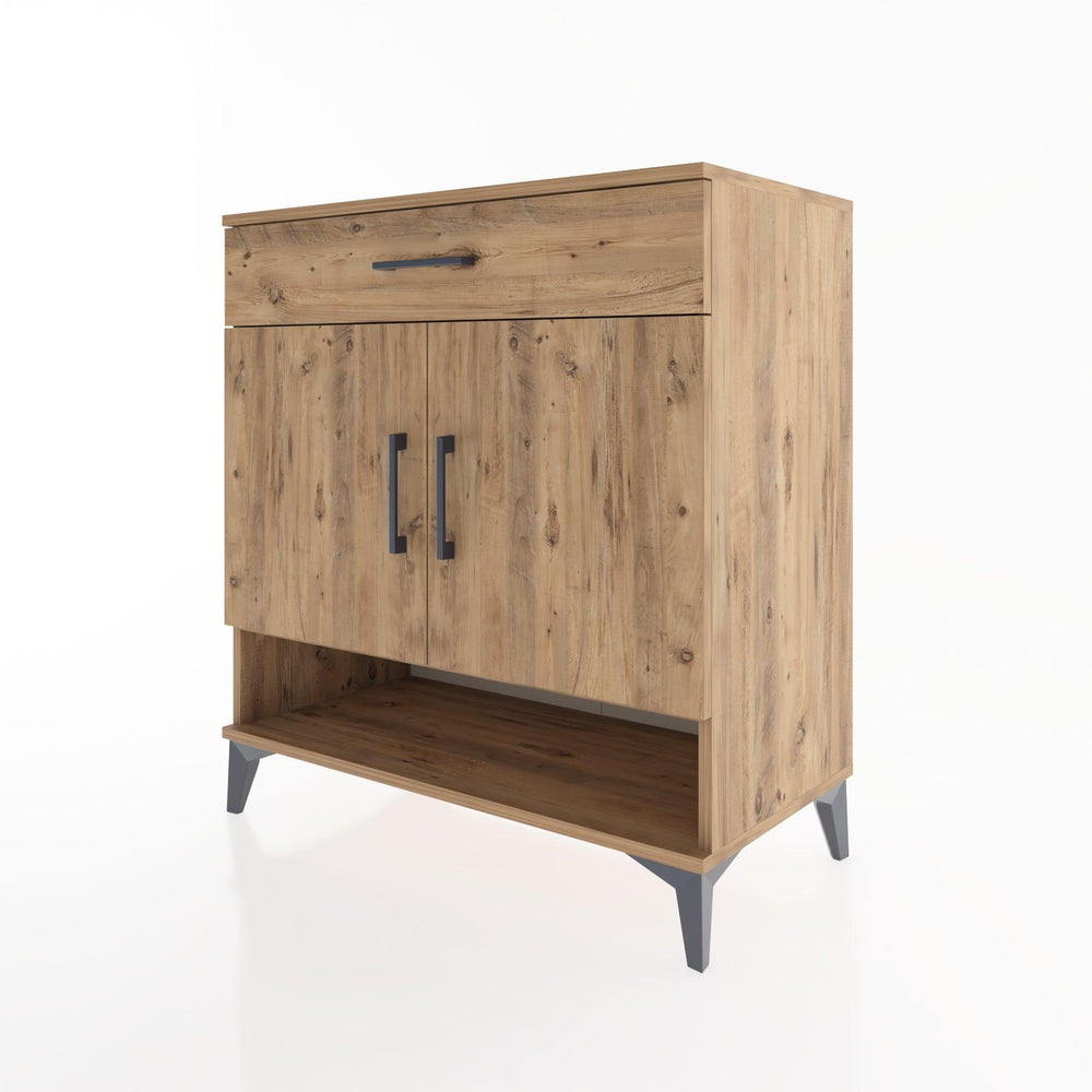 Woodntry Modüler Şifonyer Çam 88x44x84 cm Fonksiyonel F64-3