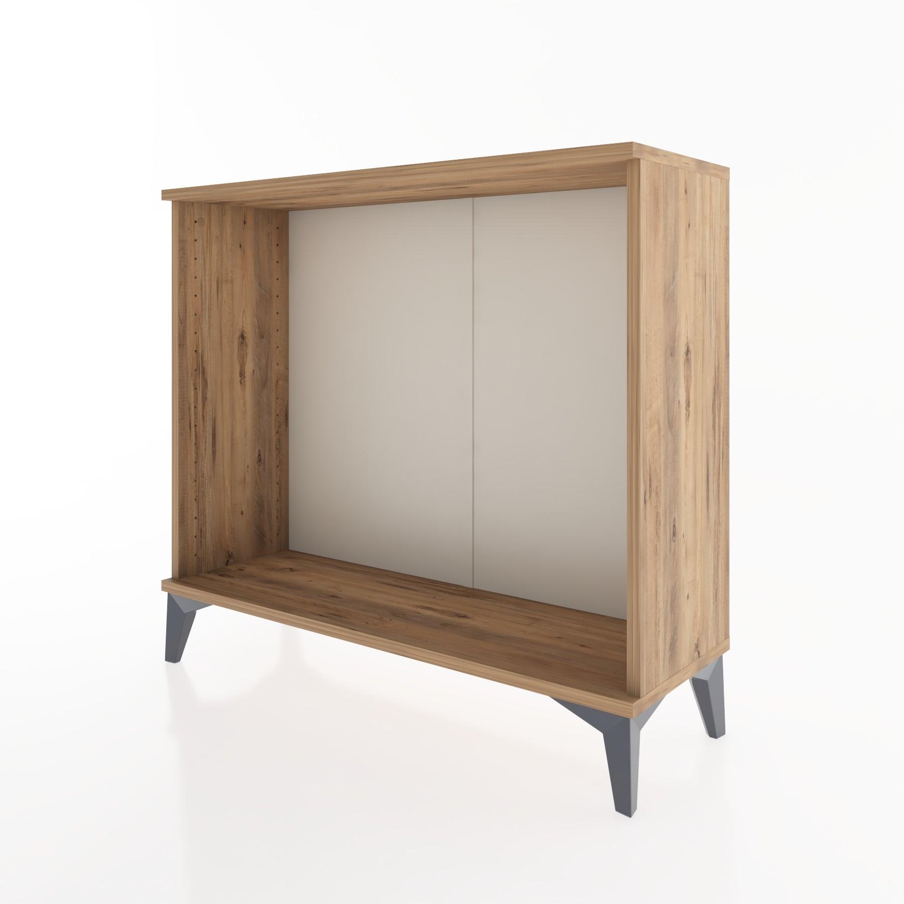 Woodntry Modüler Şifonyer Tek Bölmeli 88x30x68 cm Çam - Woodntry