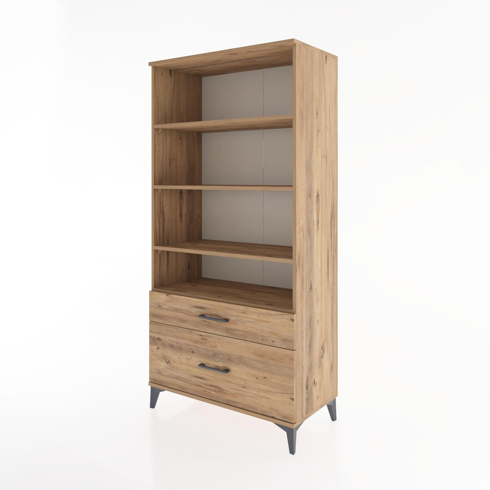 Woodntry Modular Cabinet Pine 88x44x170 cm with Drawers and Shelves CR43-3