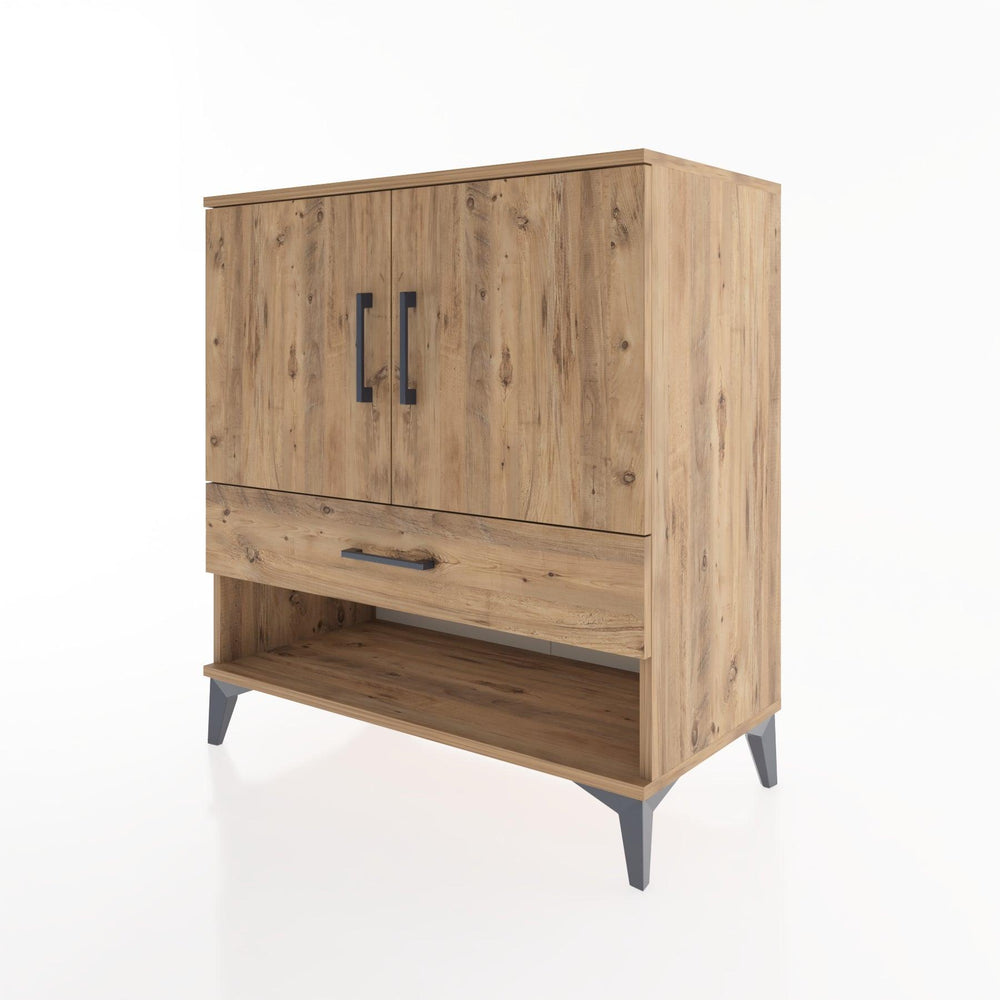 Woodntry Modüler Şifonyer Çam 88x44x84 cm Fonksiyonel F25-3