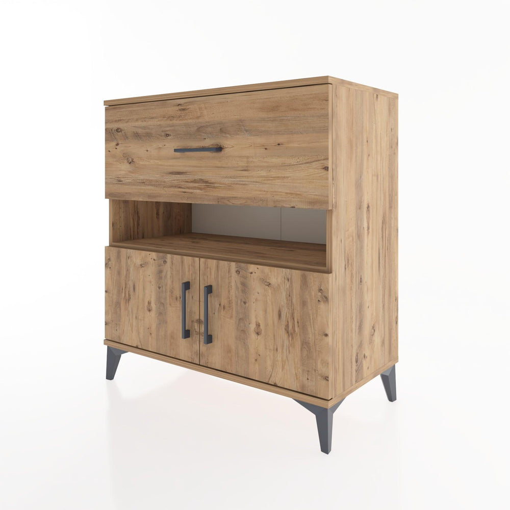 Woodntry Modüler Şifonyer Çam 88x44x84 cm Fonksiyonel F107-3