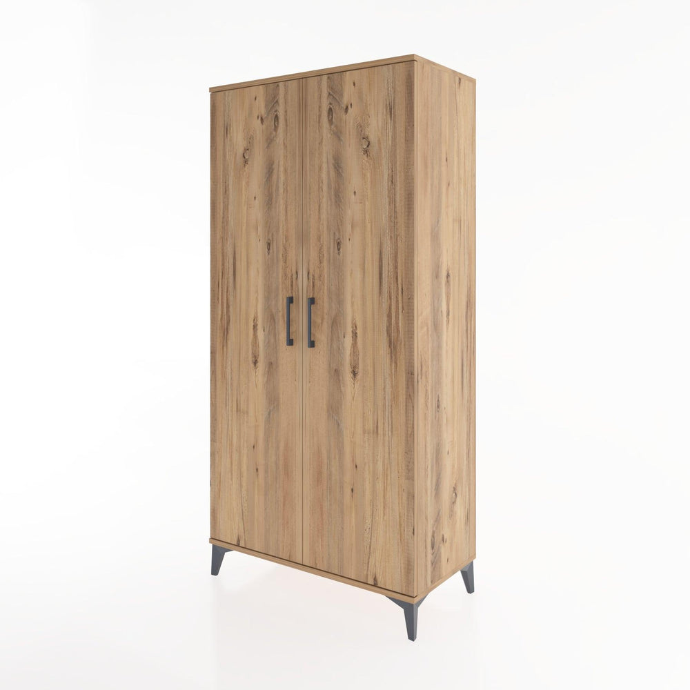 Woodntry Modular Cabinet Pine 88x44x170 cm With Cover K9-3