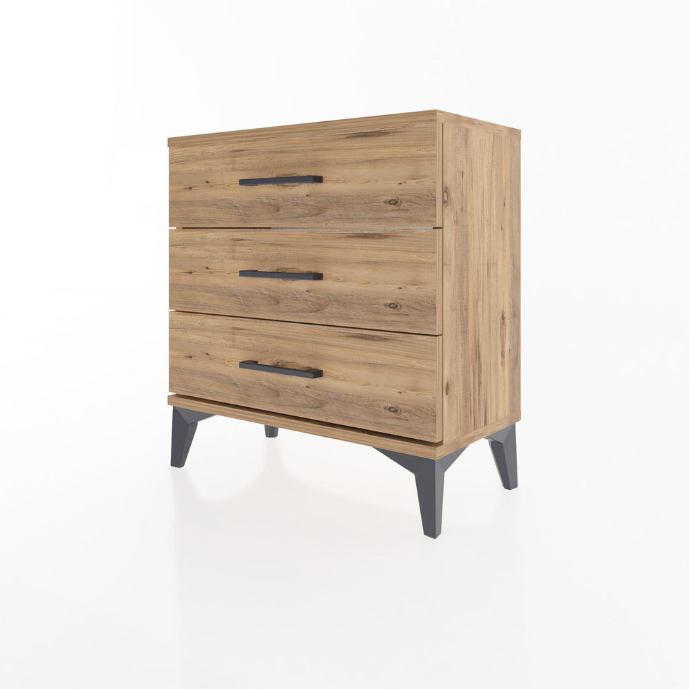Woodntry Modular Nightstand Pine 60x30x52 cm Drawer C1-3