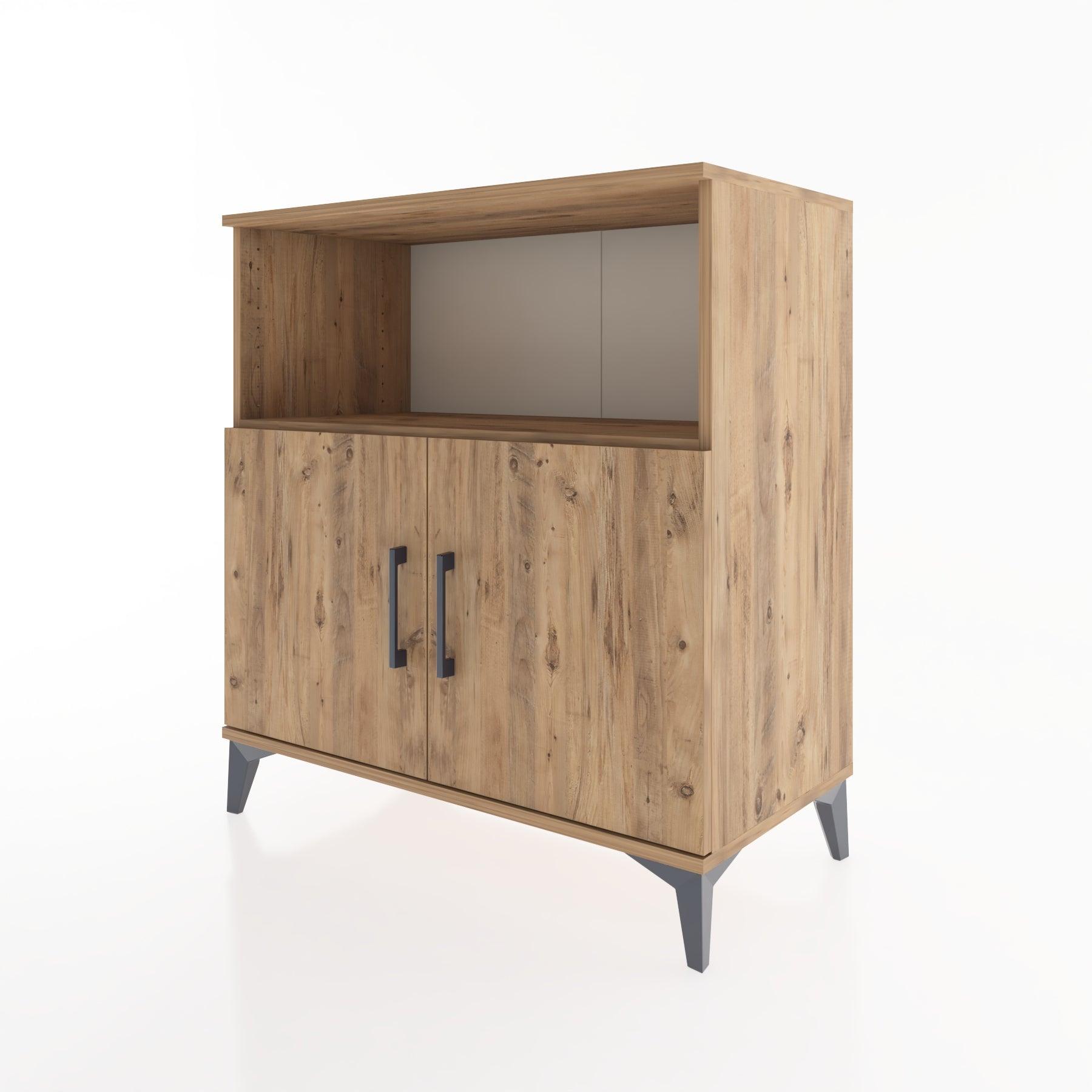 Woodntry Modular Dresser Pine 88x44x84 cm with Cover and Shelf KR42-3